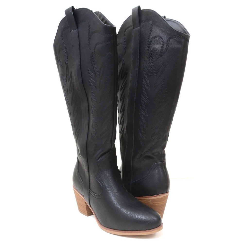 NEW Arula Sierra Womens 9 Wide Width & Calf Knee Boots Western Festival Concert
